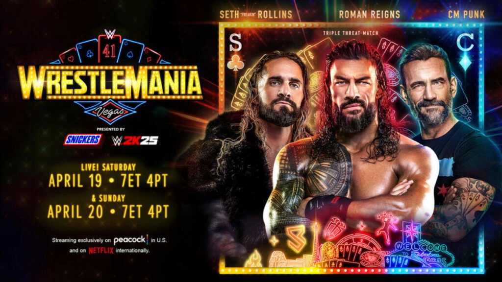 CM Punk Addresses Full Circle WWE WrestleMania 41 Match With Roman Reigns & Seth Rollins