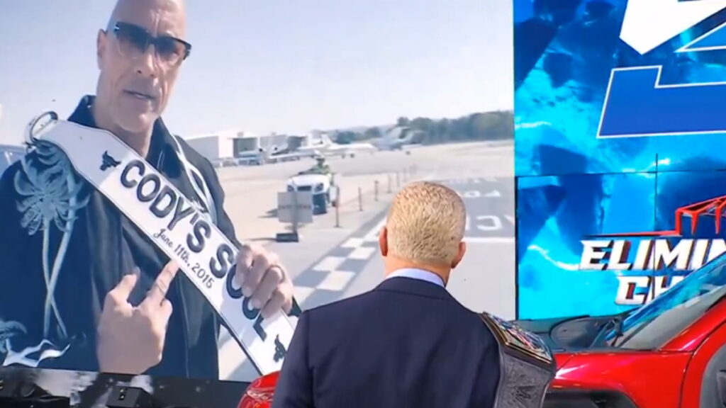 The Rock Uses Memory Of Dusty Rhodes To Persuade Cody Rhodes To Sell His Soul