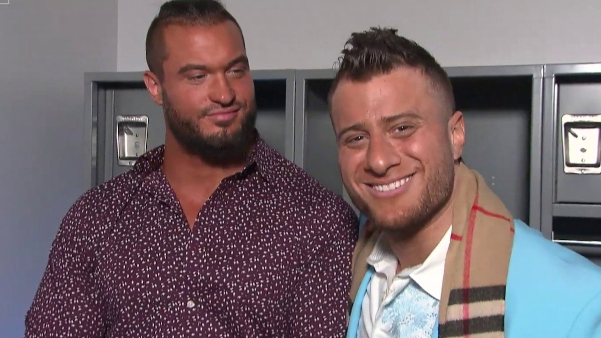 AEW stars Wardlow and MJF