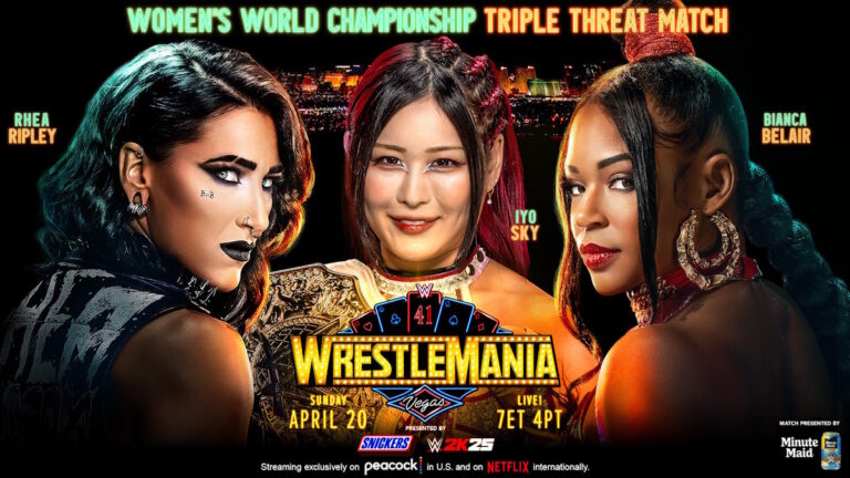 “Should Have Been The Main Event” – CM Punk Looks Back At IYO SKY vs Rhea Ripley vs Bianca Belair At WWE WrestleMania 41