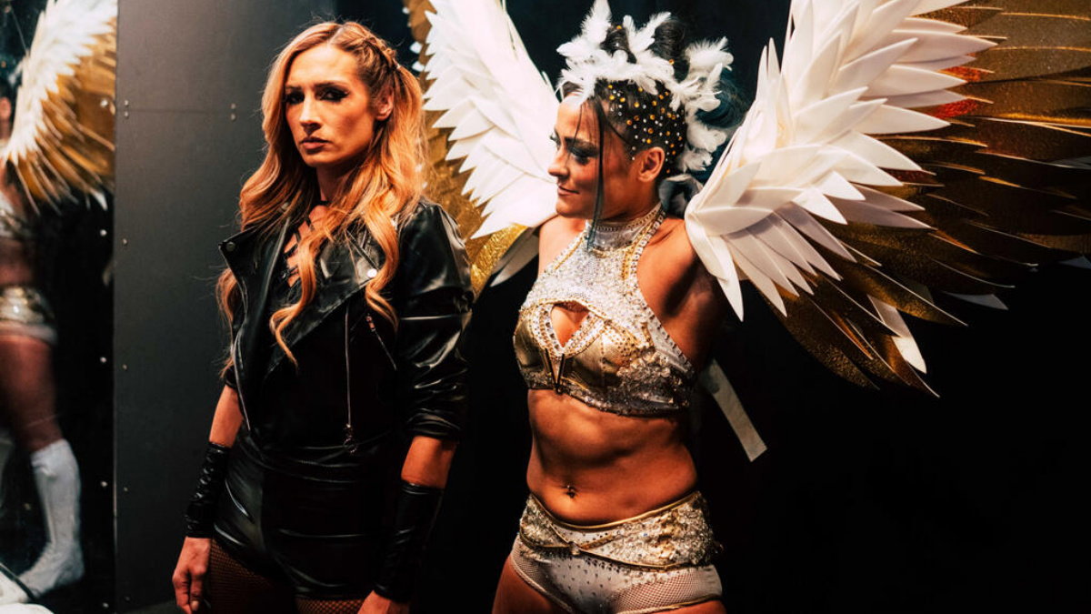 WWE's Becky Lynch and Lyra Valkyria