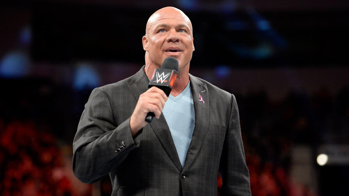 How Kurt Angle Scouted Current WWE Star For TNA Wrestling