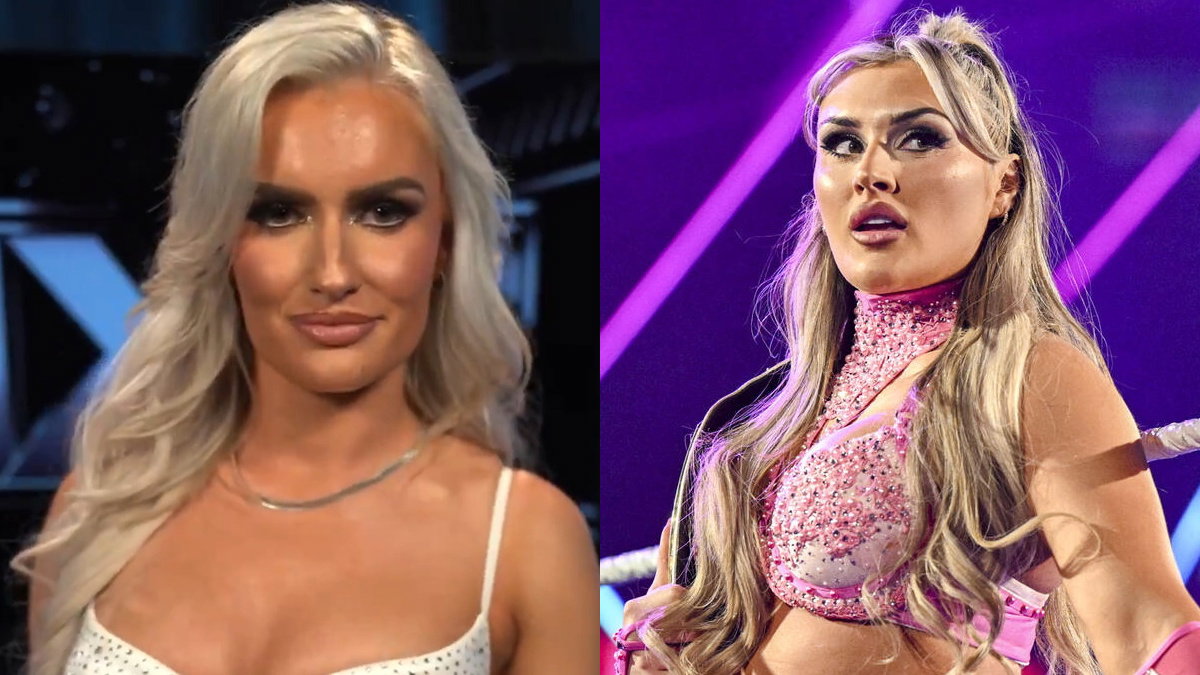 WWE's Tiffany Stratton and Blake Monroe
