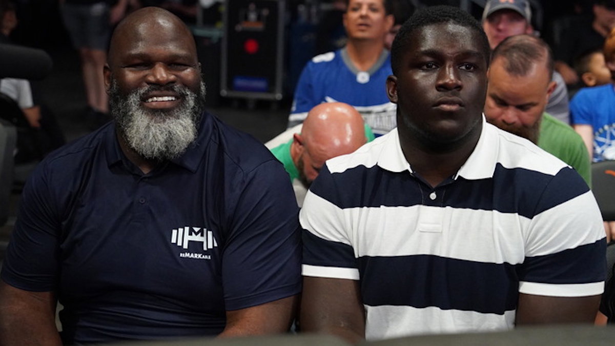 WWE Hall of Famer Mark Henry and son Jacob