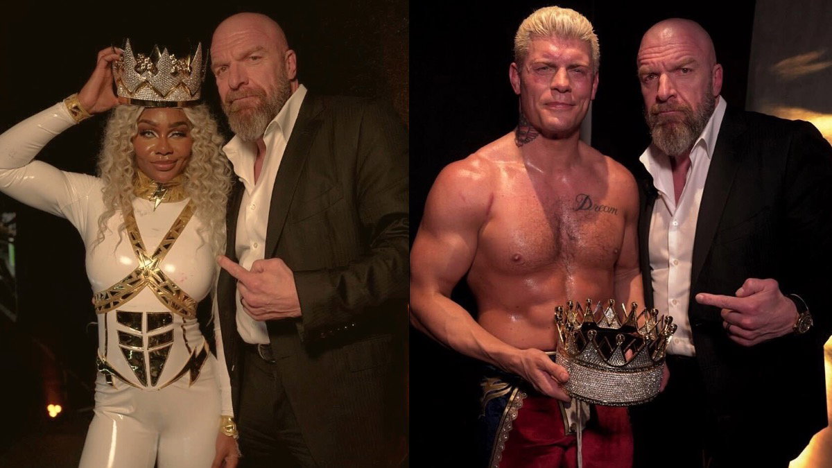 Triple H Addresses Cody Rhodes & Jade Cargill WWE King & Queen Of The ...