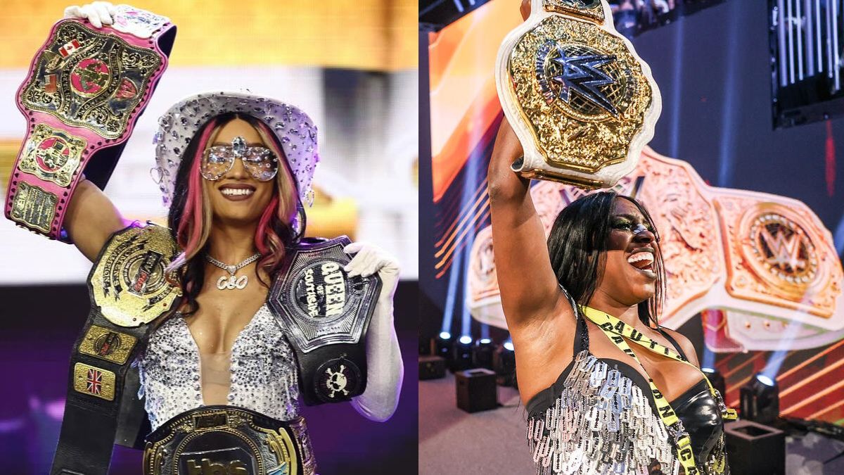 Mercedes Mone & WWE Stars React To Naomi World Championship Win At Evolution