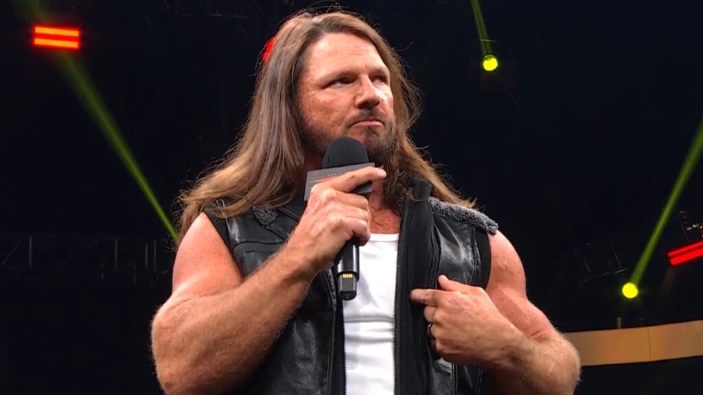 AJ Styles TNA Championship Match Pitched