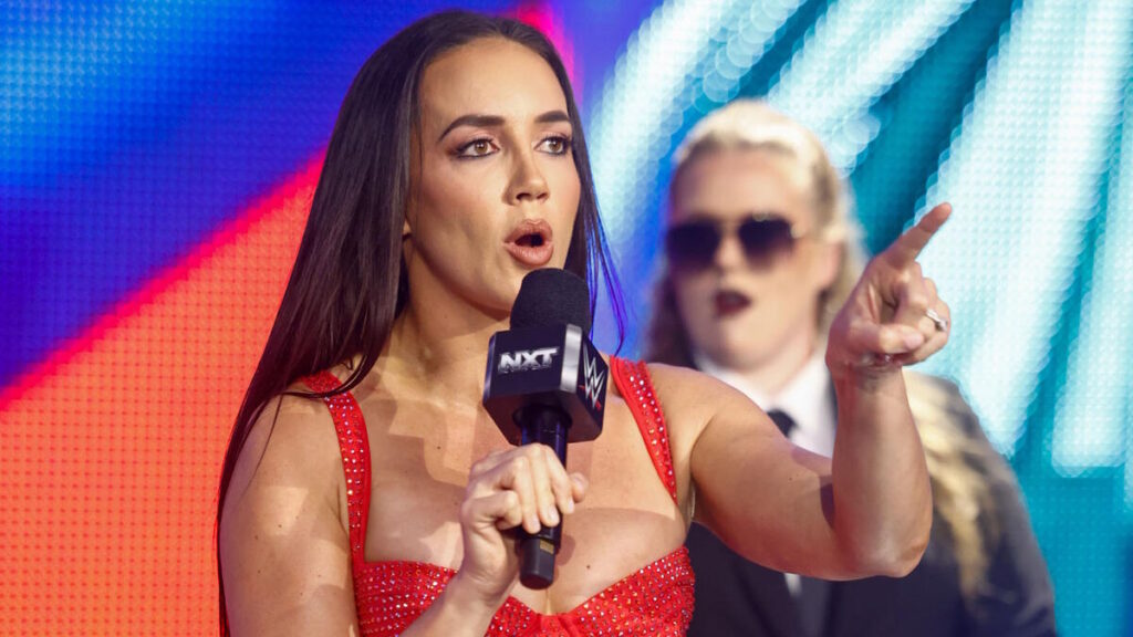 WWE's Chelsea Green with Piper Niven