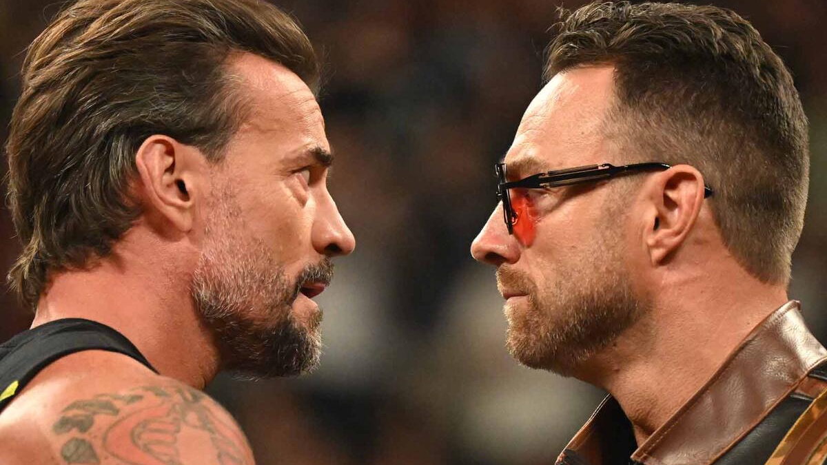 CM Punk and LA Knight in WWE