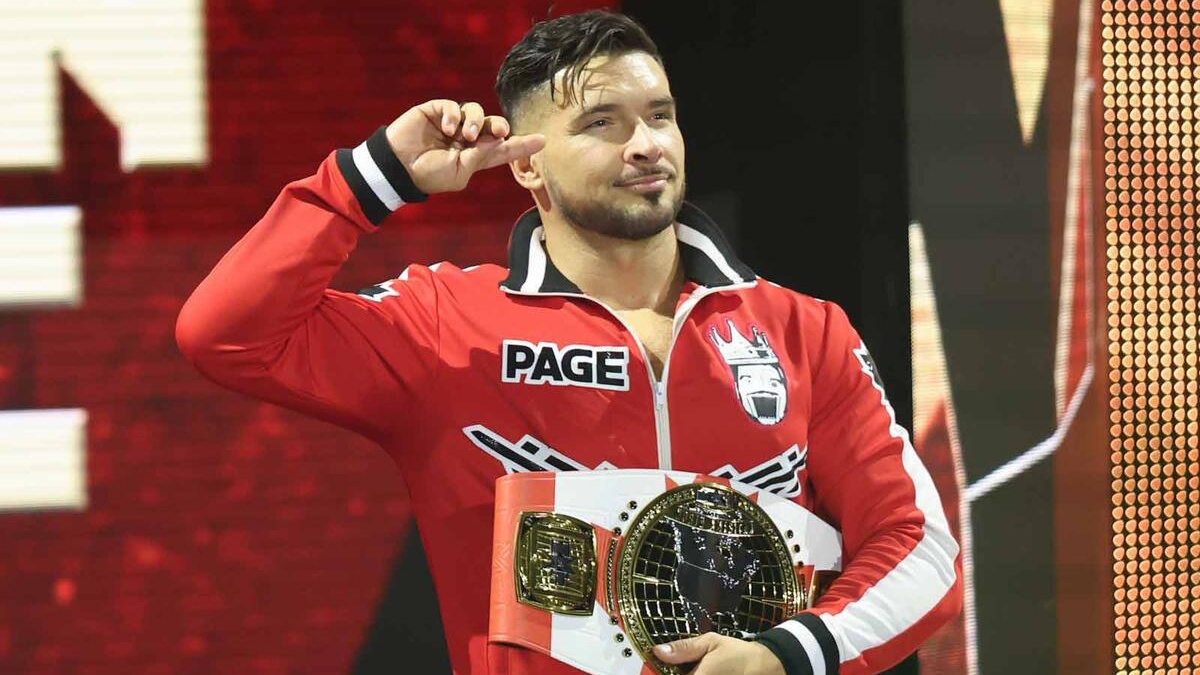 WWE star Ethan Page