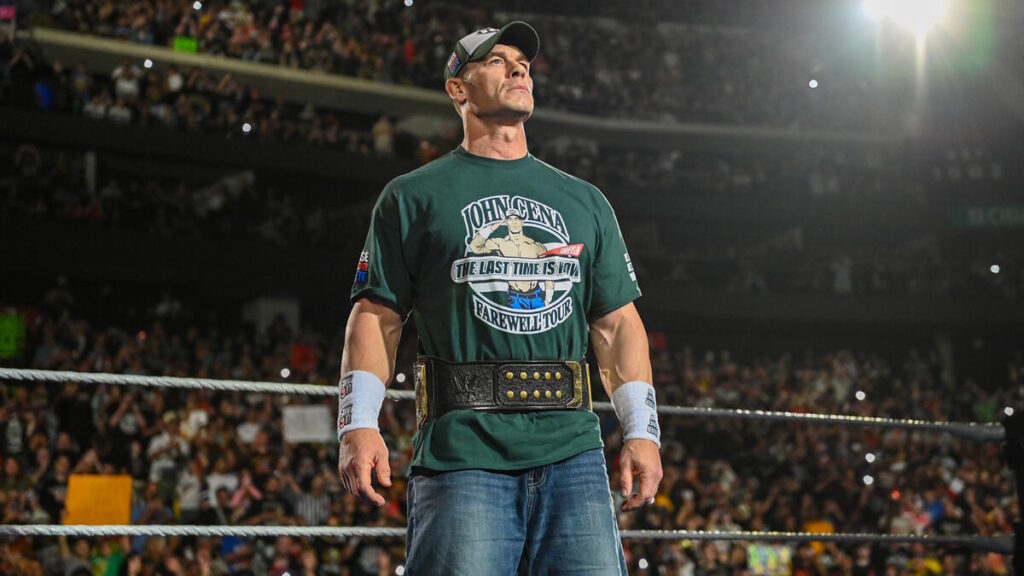 WWE Champion Open To Defending Against John Cena During Retirement Tour