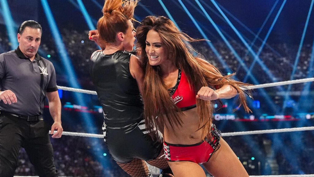 WWE Backstage Reaction To Becky Lynch Vs Nikki Bella At Clash In Paris 2025