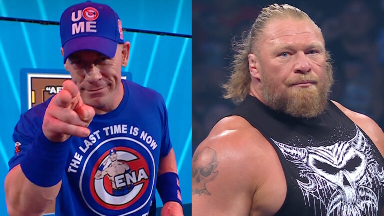 John Cena Reacts To Brock Lesnar WWE Retirement Announcement