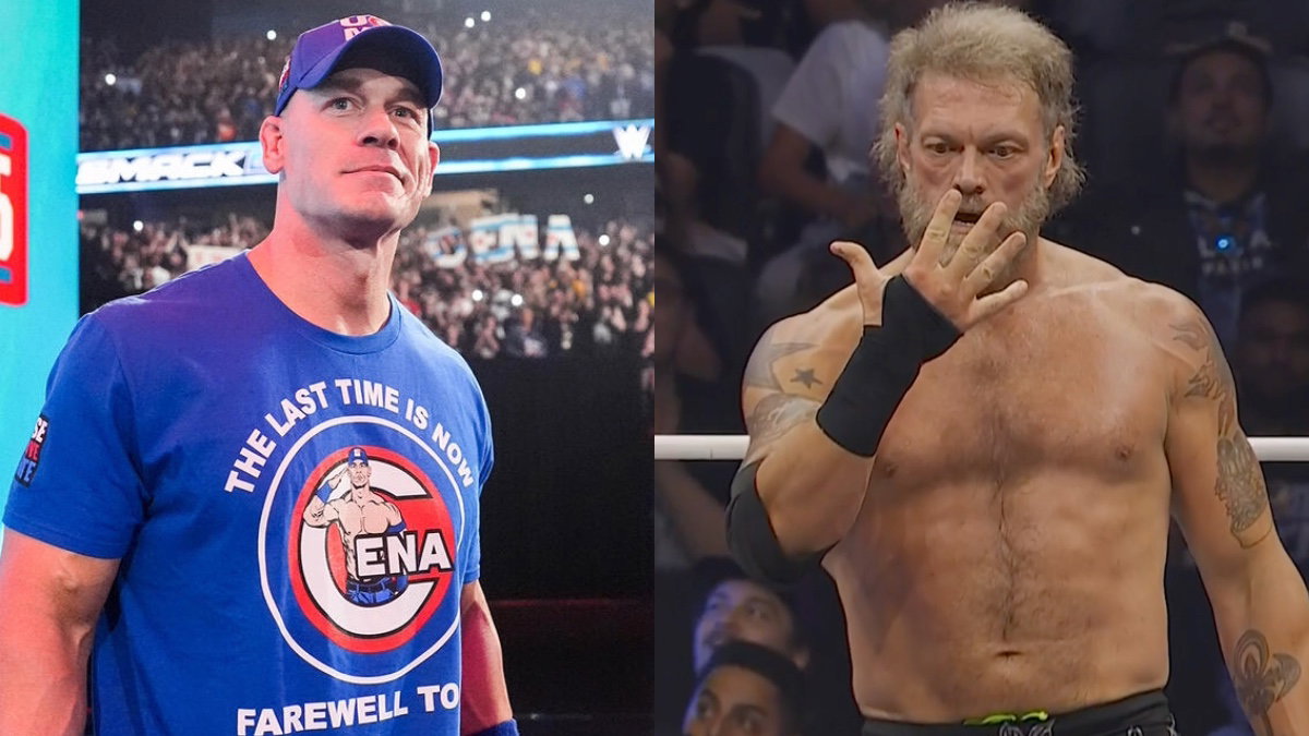 John Cena Reacts To Adam Copeland AEW All Out 2025 Tribute
