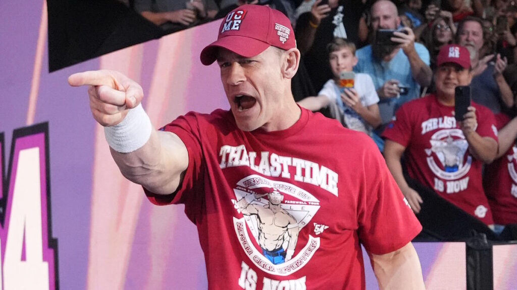 Former WWE Champion Reacts To John Cena Using His Finishing Move