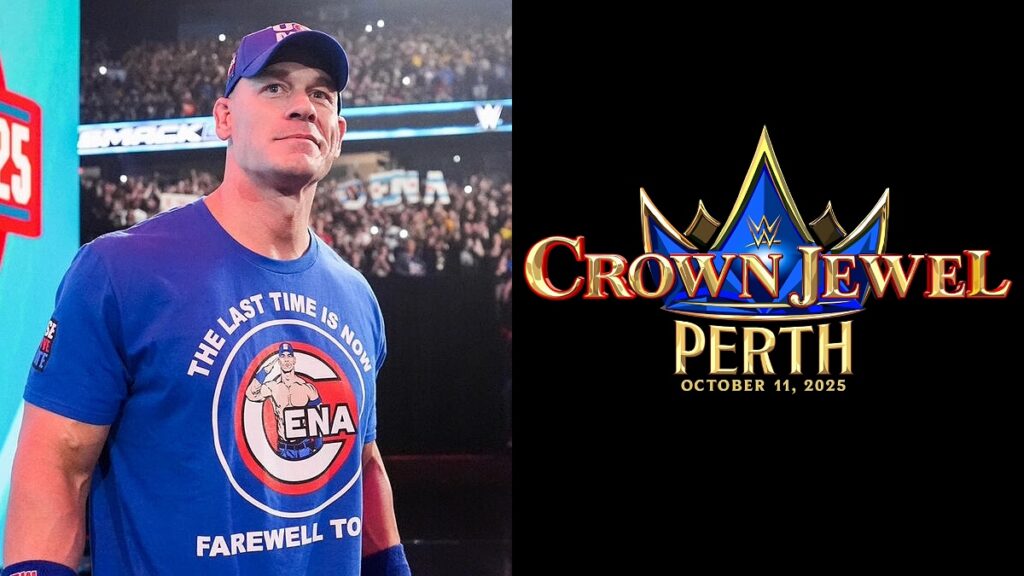 John Cena Match Official For WWE Crown Jewel 2025