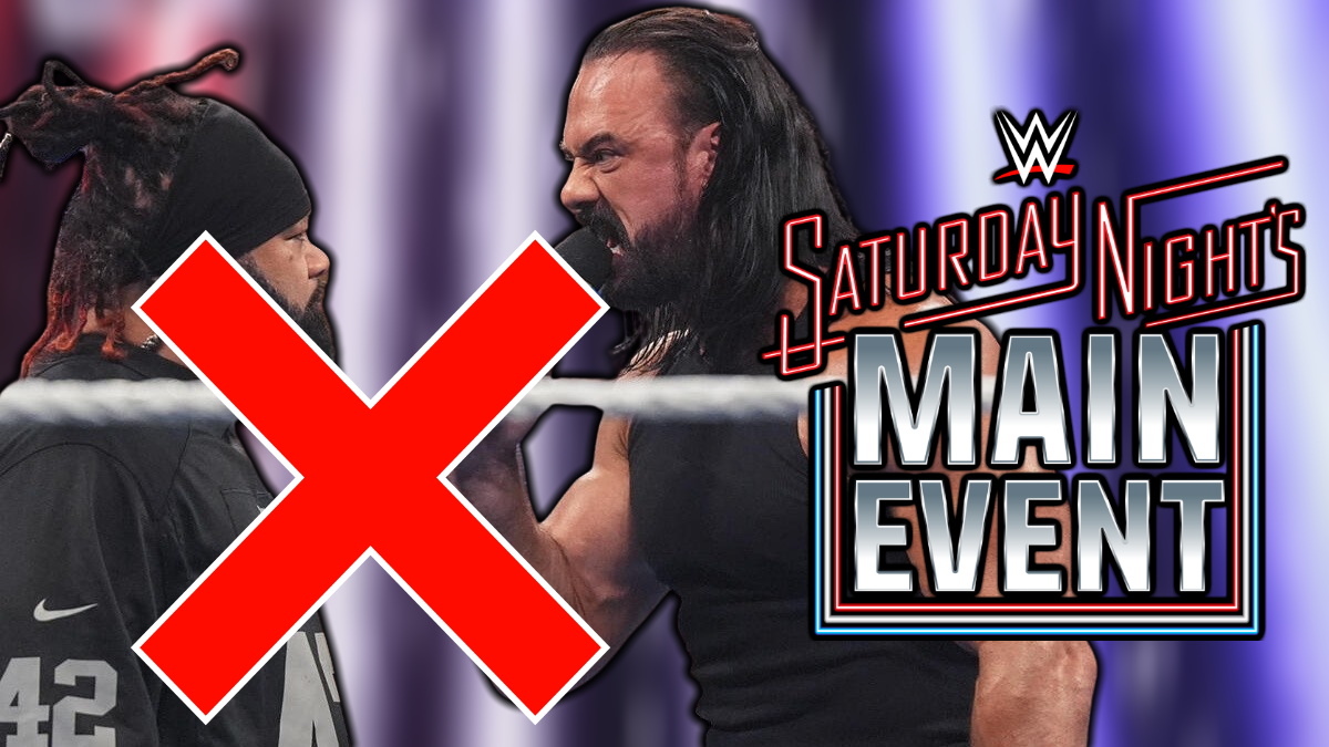 WWE Saturday Night’s Main Event Matches Canceled