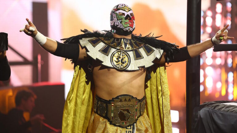 “Please Keep This Title Until I’m Back” – WWE NXT’s Elio LeFleur Calls For Match Against AAA Latin American Champion El Hijo Del Dr Wagner Jr