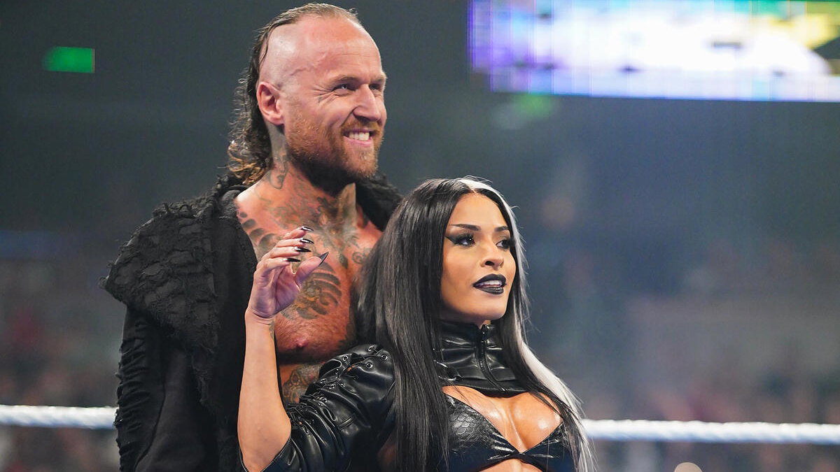 WWE stars Aleister Black and Zelina Vega