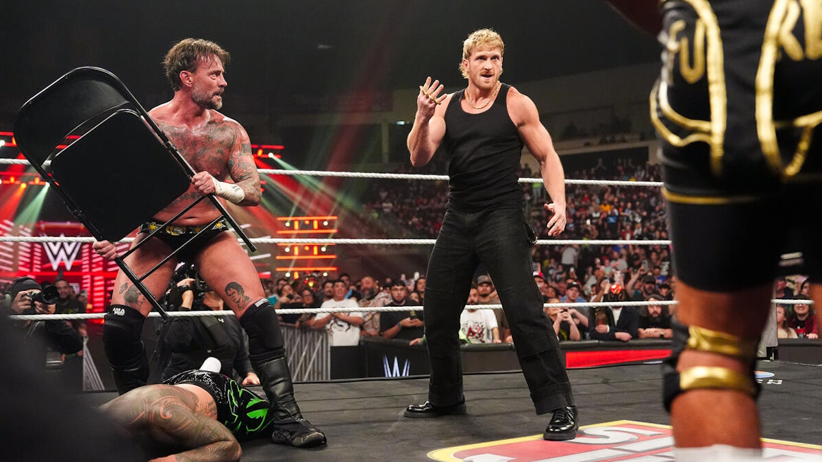 Logan Paul Reacts After Attacking CM Punk On WWE Raw