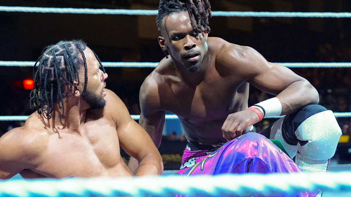 TNA Wrestling's Leon Slater and WWE NXT's Je'Von Evans