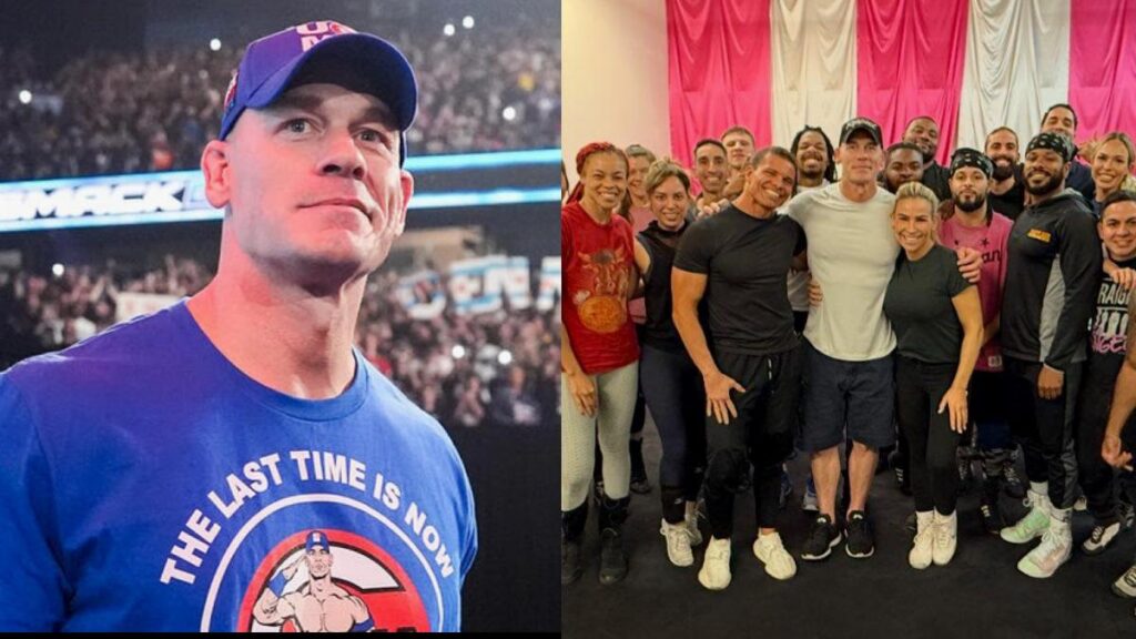 WWE’s John Cena Praises Two Stars After Visiting The Dungeon