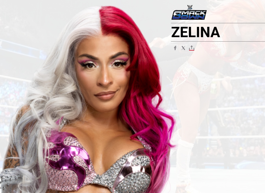 WWE star Zelina Vega, now known as just Zelina