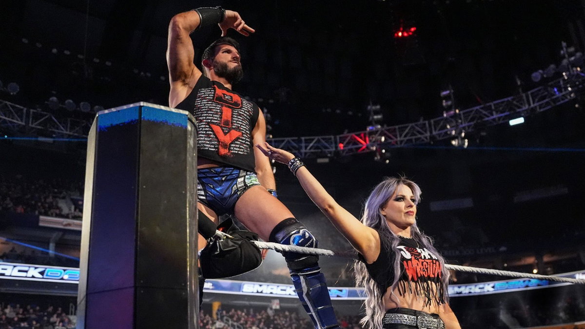 WWE's Johnny Gargano and Candice LeRae