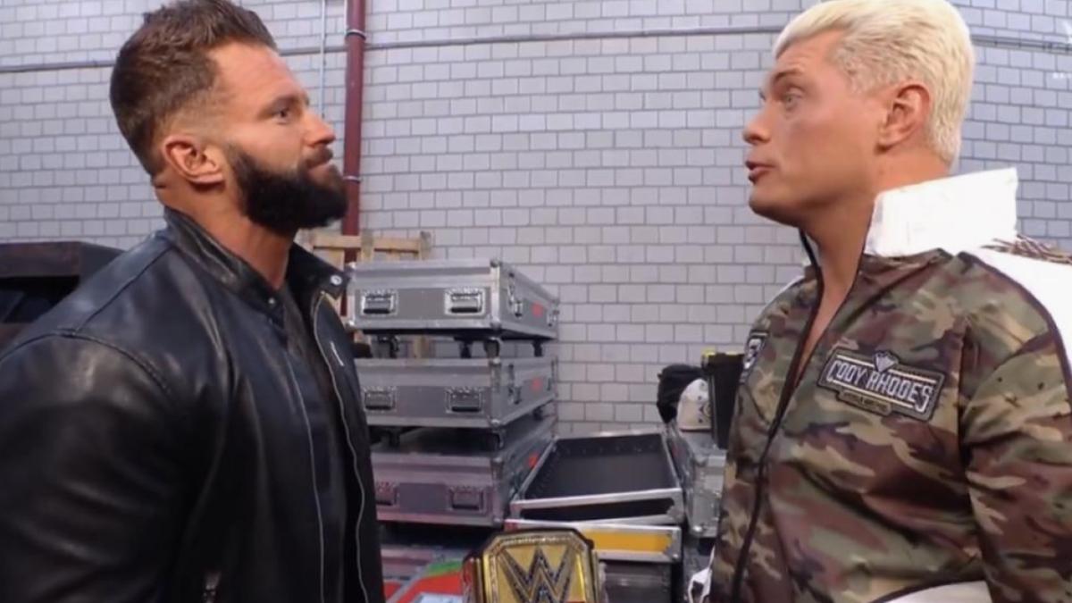 Matt Cardona and Cody Rhodes on WWE SmackDown