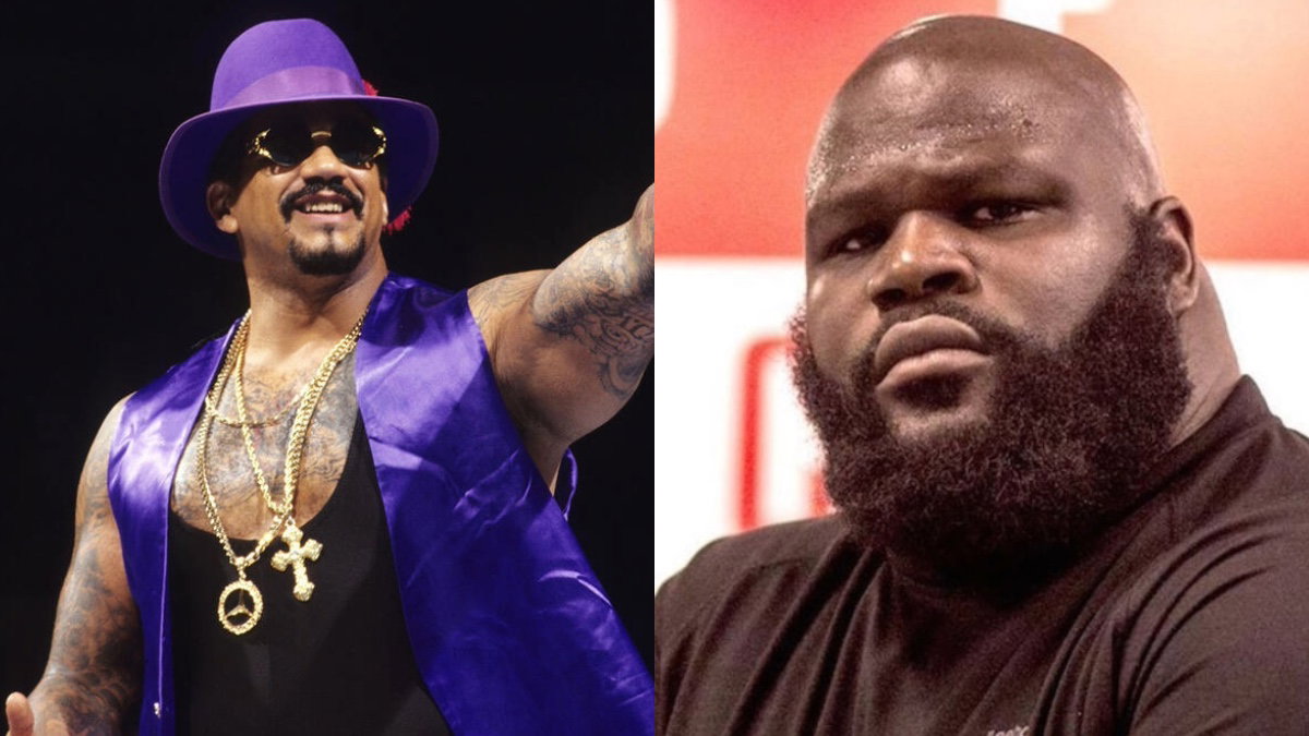 WWE Hall of Famers The Godfather and Mark Henry