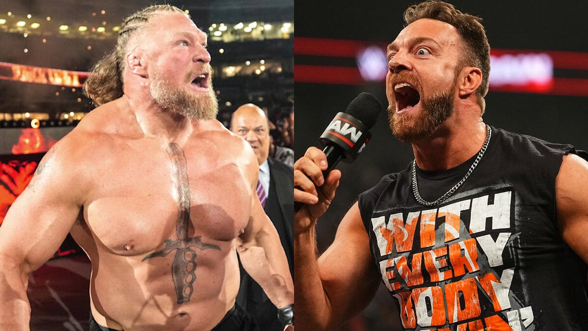 LA Knight's Rumble elimination of Lesnar remains a booking anomaly