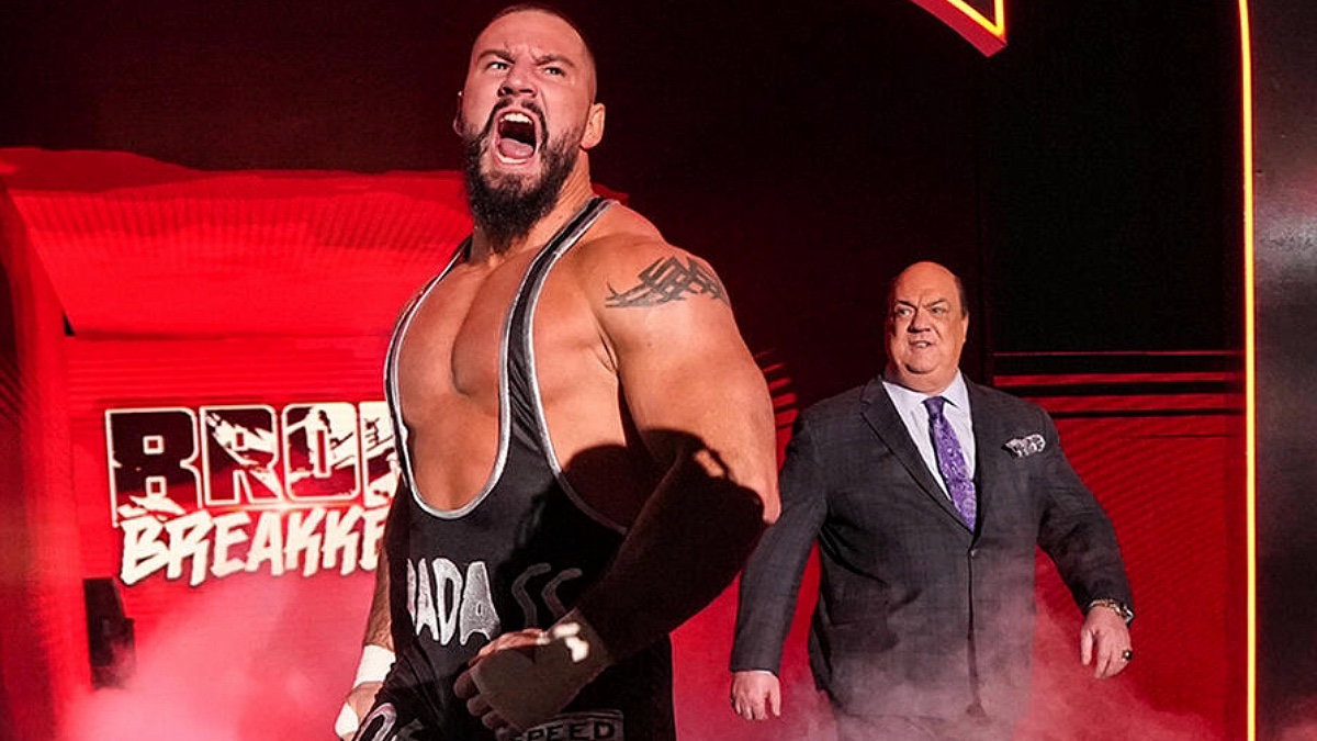 WWE's Bron Breakker and Paul Heyman
