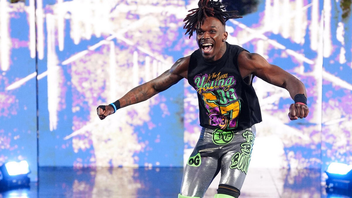 WWE star Je'Von Evans