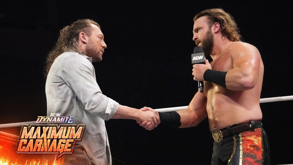 AEW's Hangman Adam Page and Kenny Omega