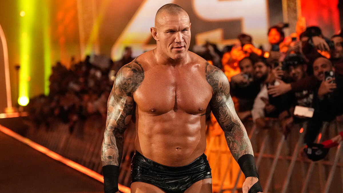 Randy Orton at the WWE Royal Rumble