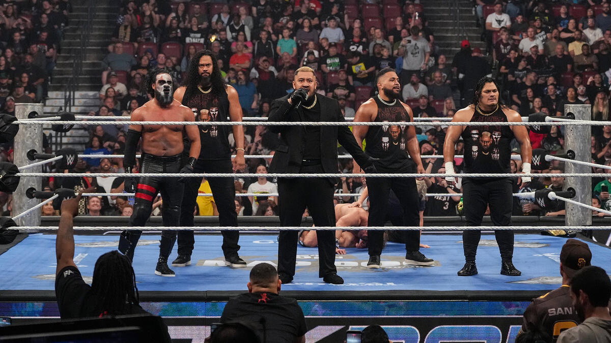 The MFTs (Solo Sikoa, Talla Tonga, Tonga Loa, Tama Tonga & JC Mateo)