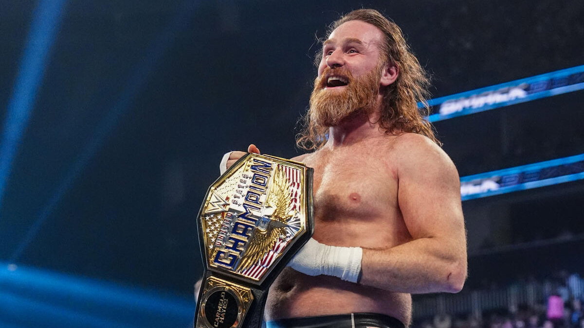 WWE United States Champion Sami Zayn