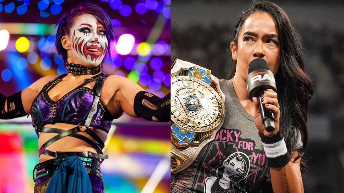 WWE's Asuka and AJ Lee