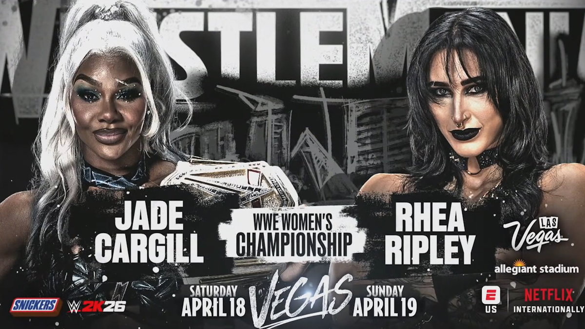 Jade Cargill & Rhea Ripley Trade Shots Ahead Of WWE WrestleMania 42 Title Match