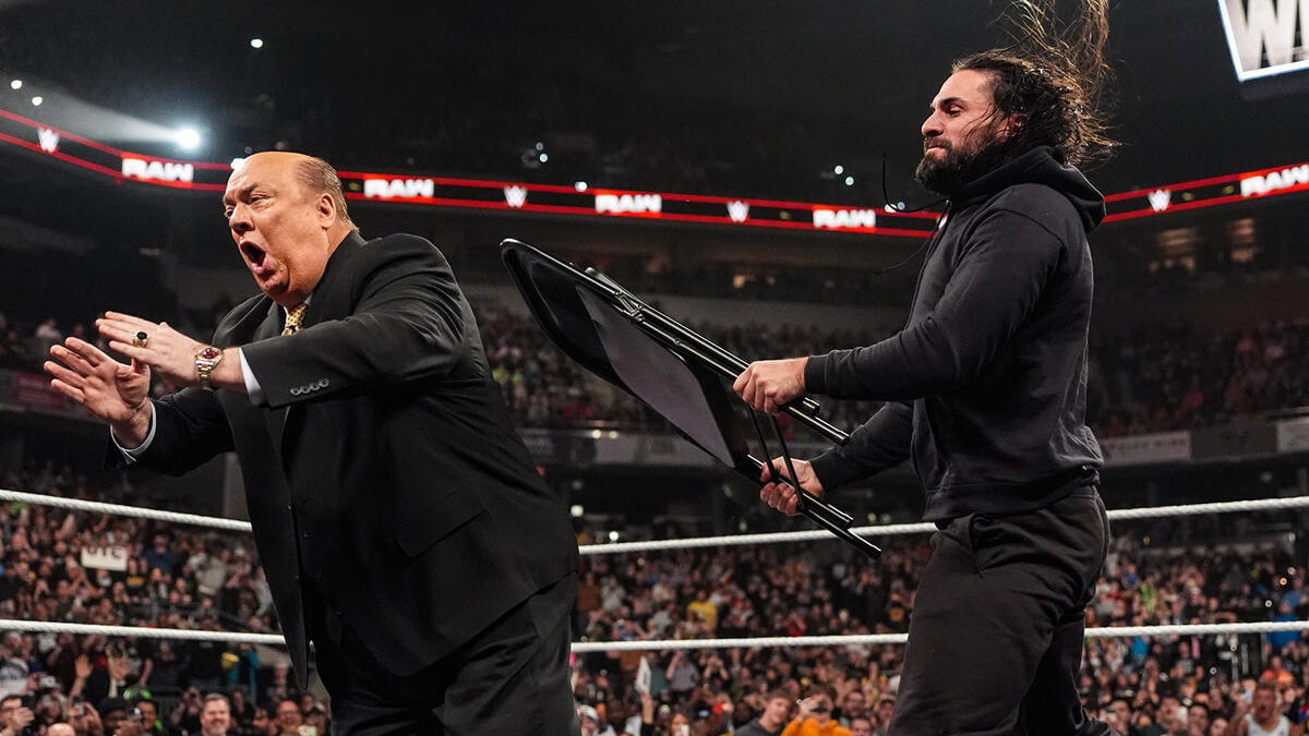 WWE Vision Faction Member Addresses Paul Heyman After Seth Rollins Attack