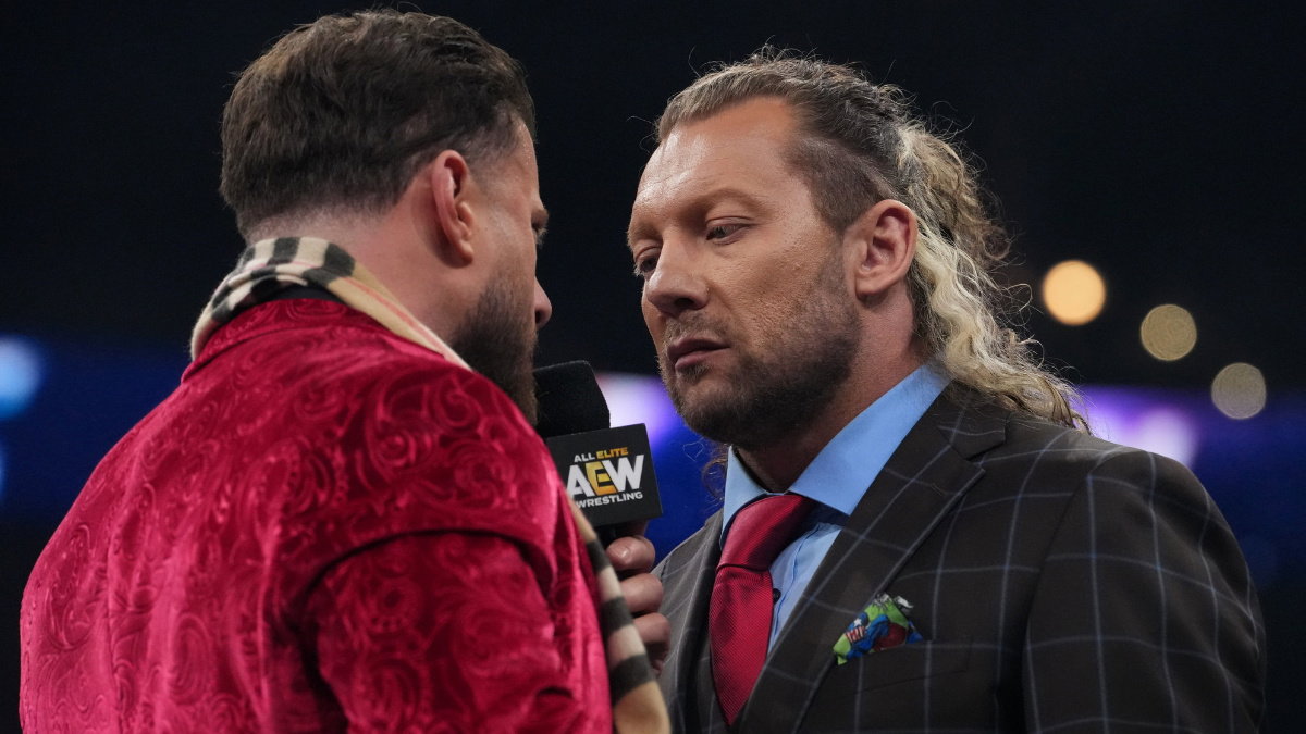AEW stars MJF and Kenny Omega