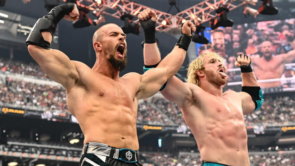 Austini teooria käsitleb The Visioni WWE World Tag Team Championshipi mänguplaani ilma Logan Paulita: 