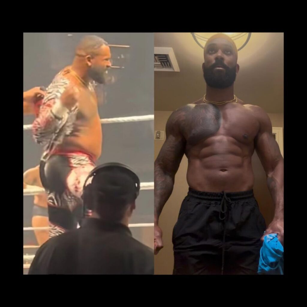 WWE's Montez Ford physical transformation
