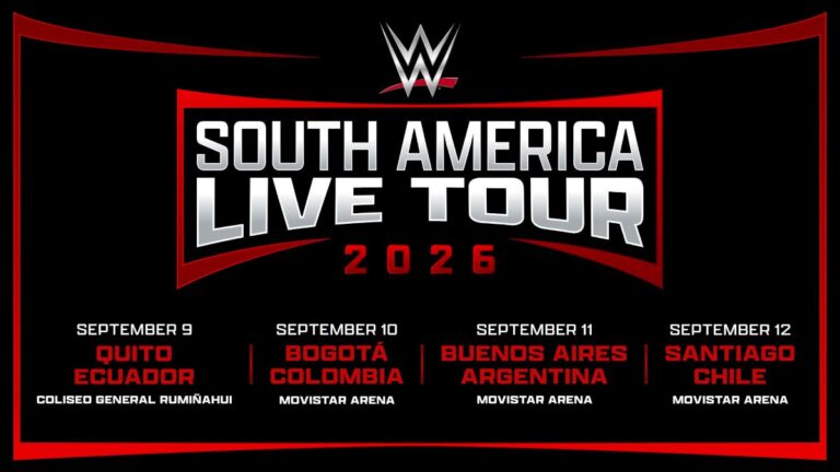 WWE Returning To Ecuador For First Time In Ten Years With South America Live Tour