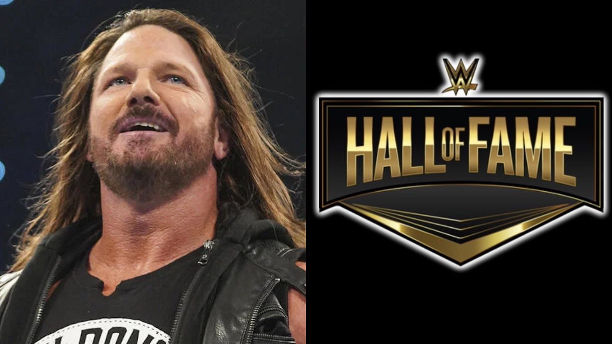 AJ Styles Addresses Who’s Inducting Him Into WWE Hall Of Fame, ‘Some Of Them Couldn’t Induct Me’