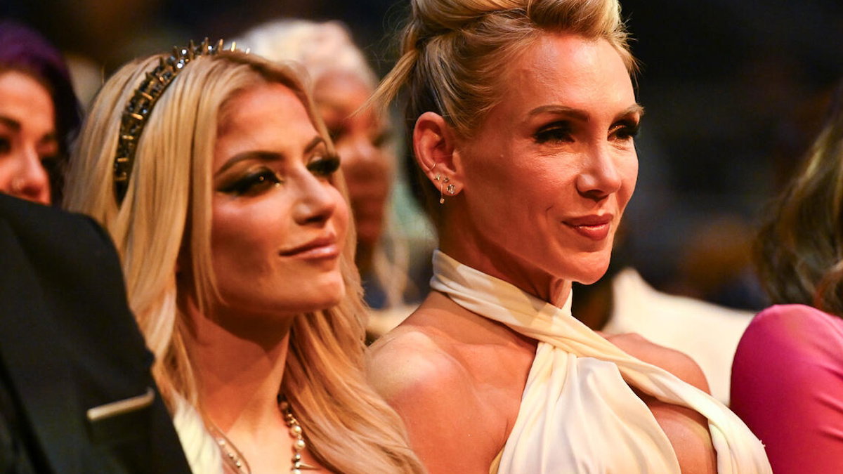 WWE stars Alexa Bliss and Charlotte Flair