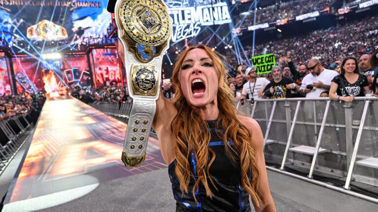 WWE’s Becky Lynch Comments After Beating AJ Lee & ‘Outsmarting’ Jessika Carr At WrestleMania 42