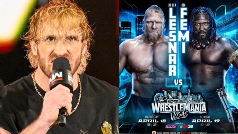 ‘Yes Brock’s A Big Boy, Yes Oba’s A Big Boy, But I’m A Big Personality’ – Logan Paul ‘Looking Forward’ To Taking Number One Spot In WWE