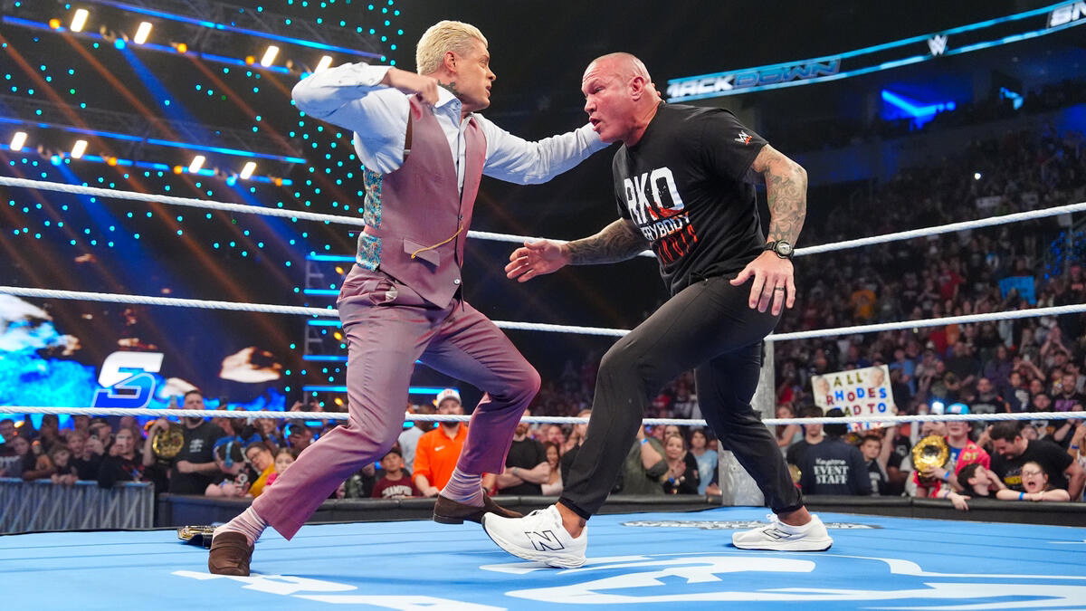 WWE's Cody Rhodes and Randy Orton
