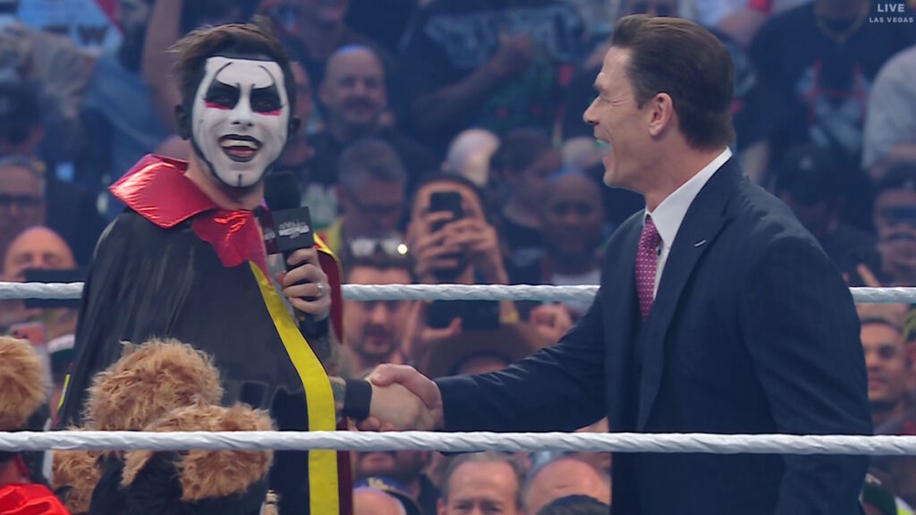Danhausen Shares Moment With John Cena At WWE WrestleMania 42, Takes Out Kit Wilson & The Miz